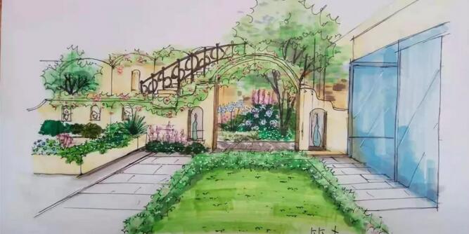 青島庭院花園設(shè)計