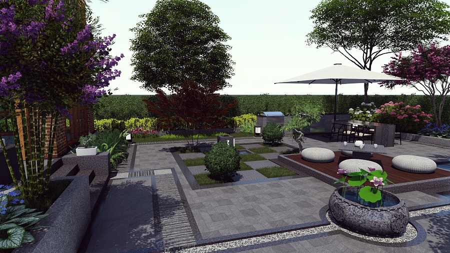 青島花園設(shè)計