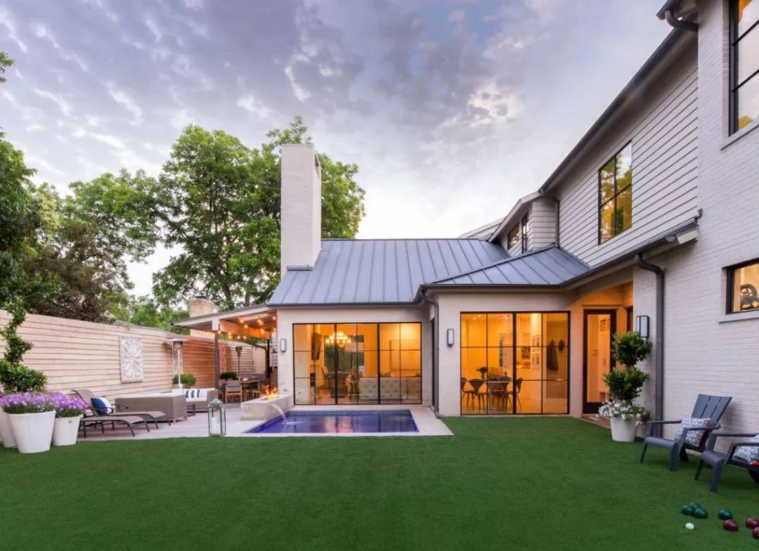 簡化式青島別墅庭院設(shè)計