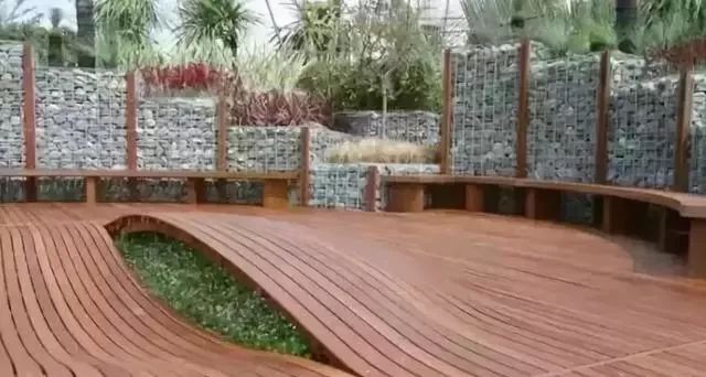 景觀墻，又能夠擋土