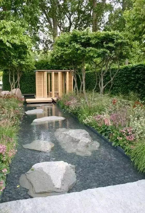 青島花園水景設(shè)計