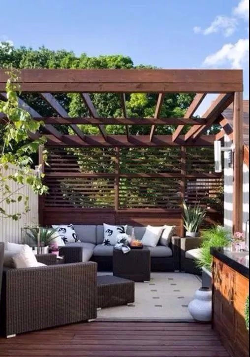 青島庭院廊架設(shè)計