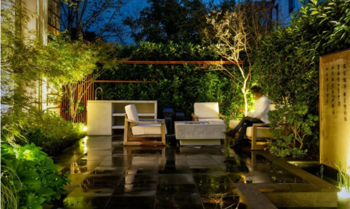 小庭院設(shè)計(jì)，蘭亭景觀