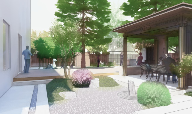 別墅庭院設(shè)計(jì)效果圖