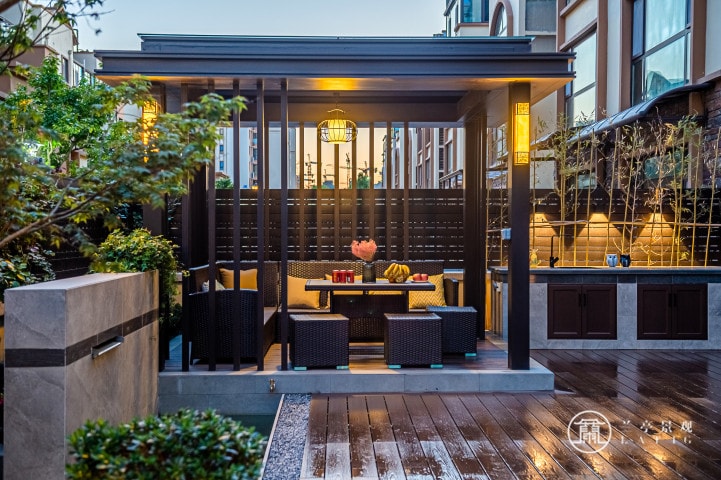 青島別墅花園設(shè)計