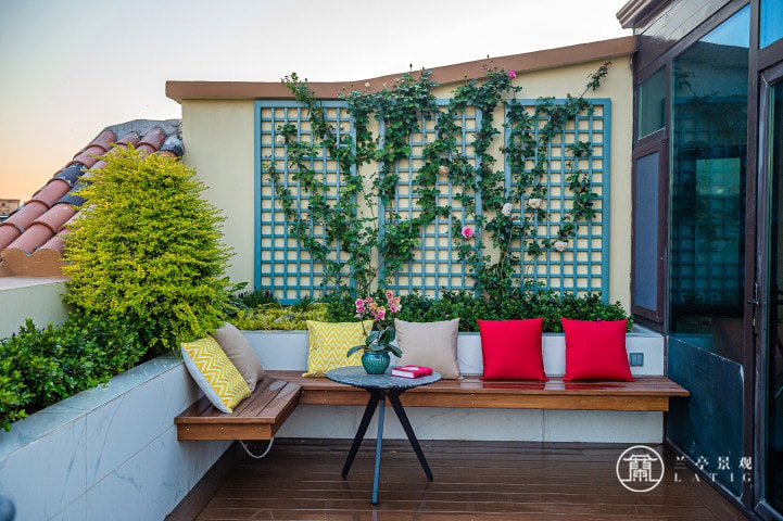 青島別墅花園設(shè)計