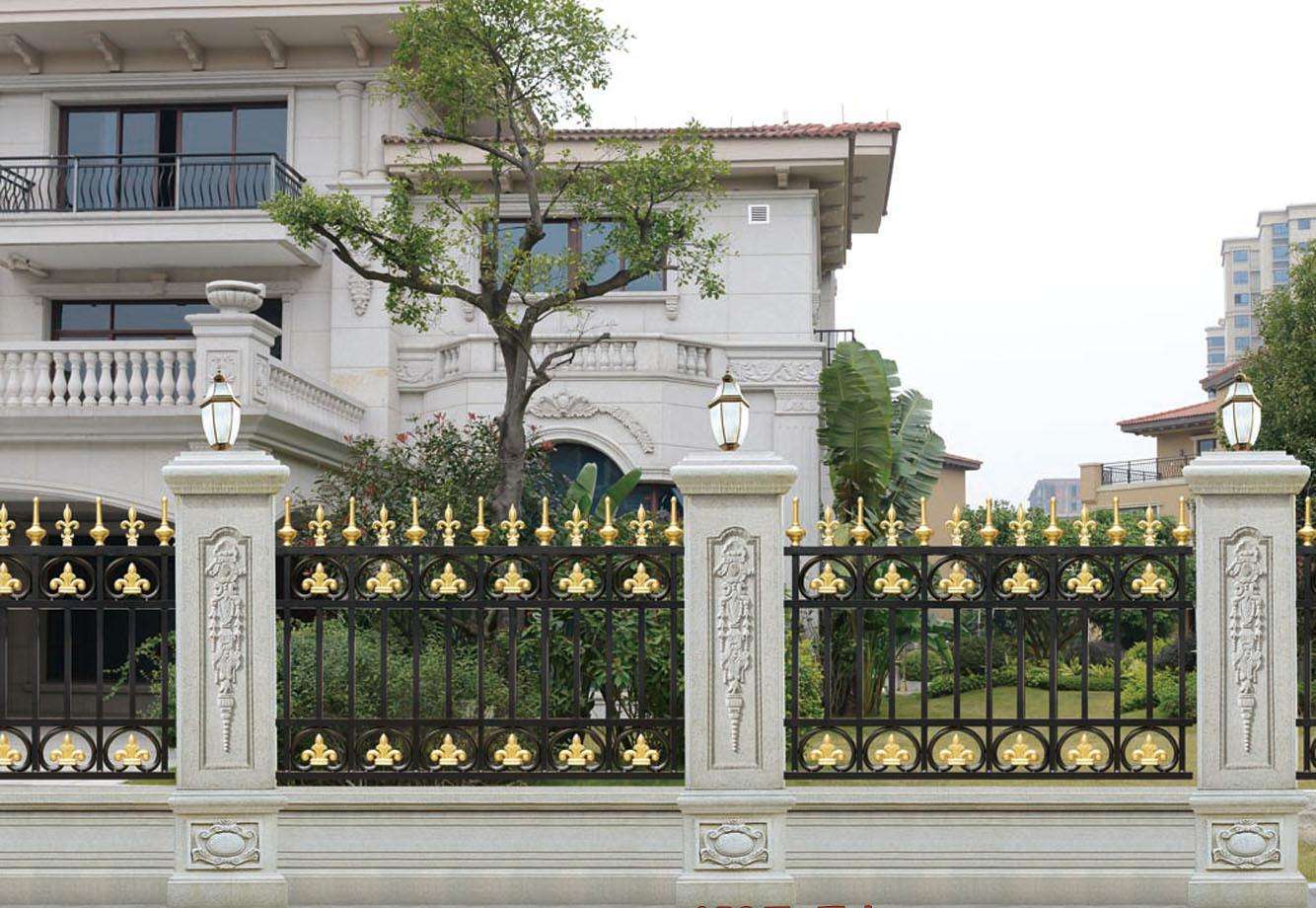 你們的別墅庭院景觀，有設(shè)計(jì)如此的護(hù)欄嗎?