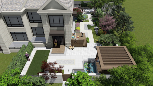 蘭亭景觀 | 宜設(shè)而設(shè)，精在體宜，不多不少，新中式正好