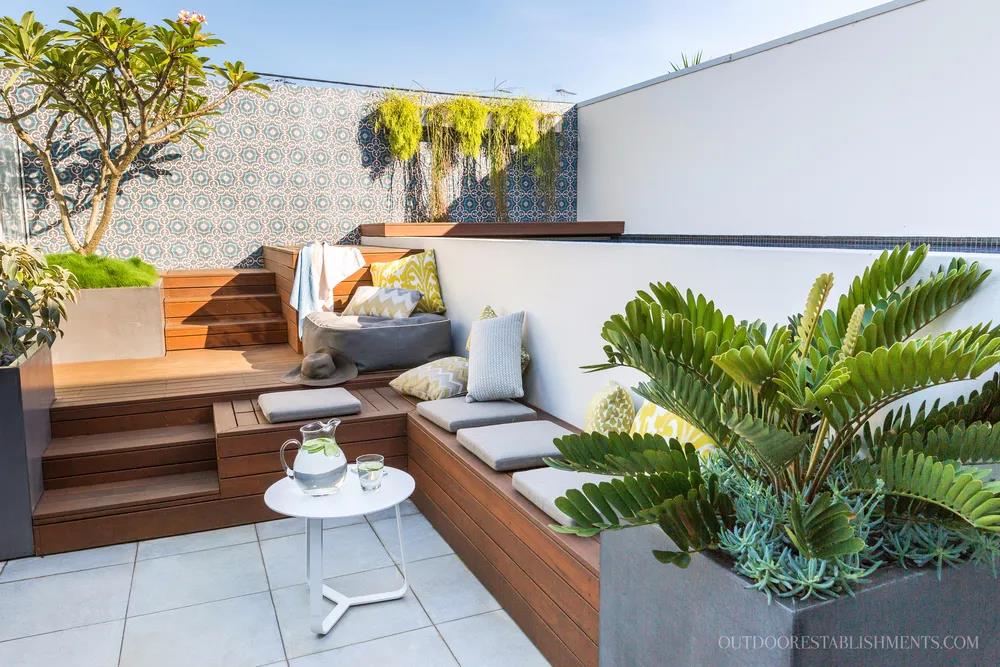 青島庭院設(shè)計(jì)公司教你打造有層次感的庭院