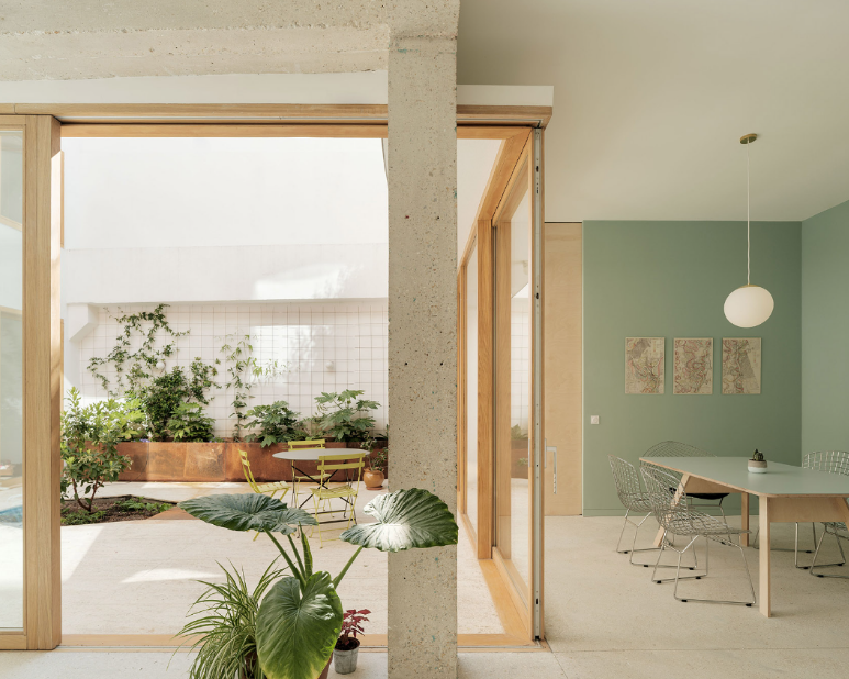 在室內(nèi)打造一處花園景觀