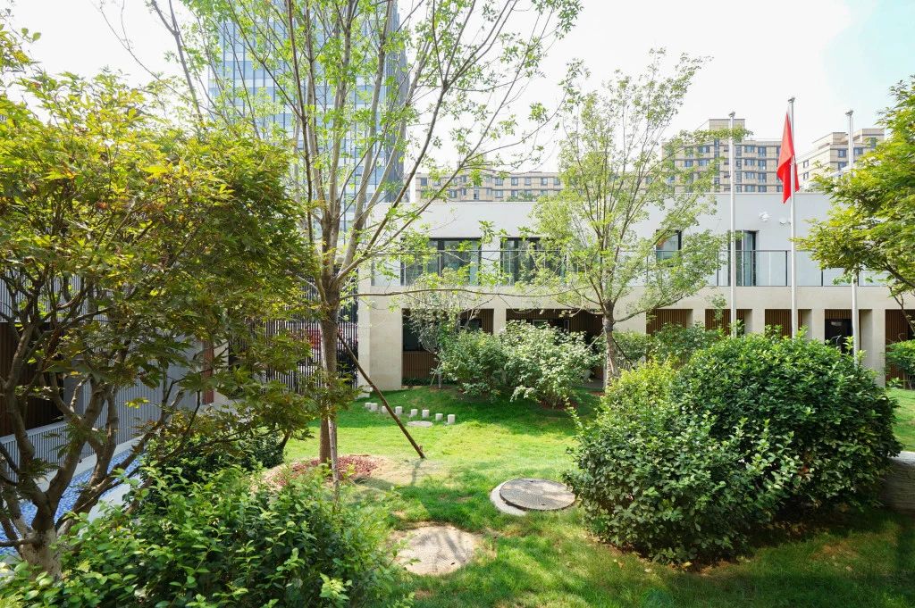 這樣的中庭景觀，很鐘意哦！