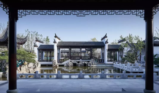 再小的庭院，我們也可以把它做成中式！