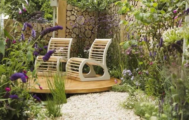 野性里透著自然的花園設(shè)計(jì)，太有魅力了~